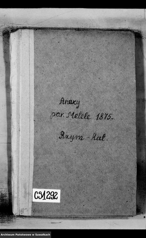 Obraz 3 z jednostki "Dokazatelstva k Aktom Brakosočetavšichsja Prichoda Metele s 1875 goda"