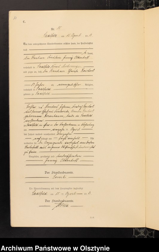 image.from.unit.number "Sterbe-Neben-Register Nr 1 - 50"