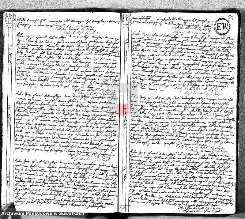 image.from.unit.number "Akta Cywilne Urodzonych Gminy Krasnopolskiey Pttu Seyneńskiego od Ru 1814."
