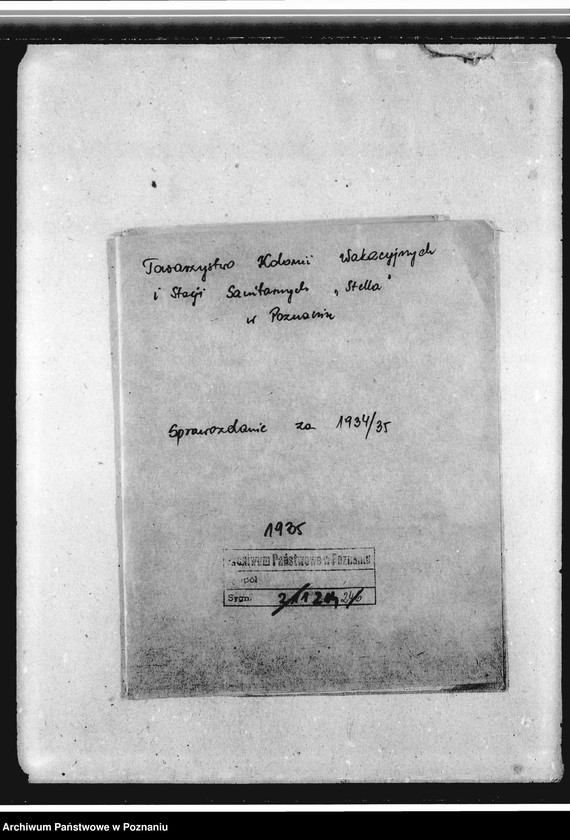 Obraz 4 z jednostki "Sprawozdanie za okres 1934/1935"