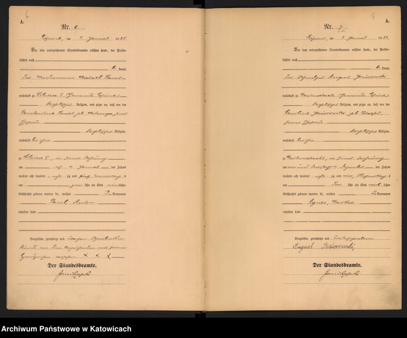 image.from.unit.number "Księga urodzeń T.1 nr 1-256"