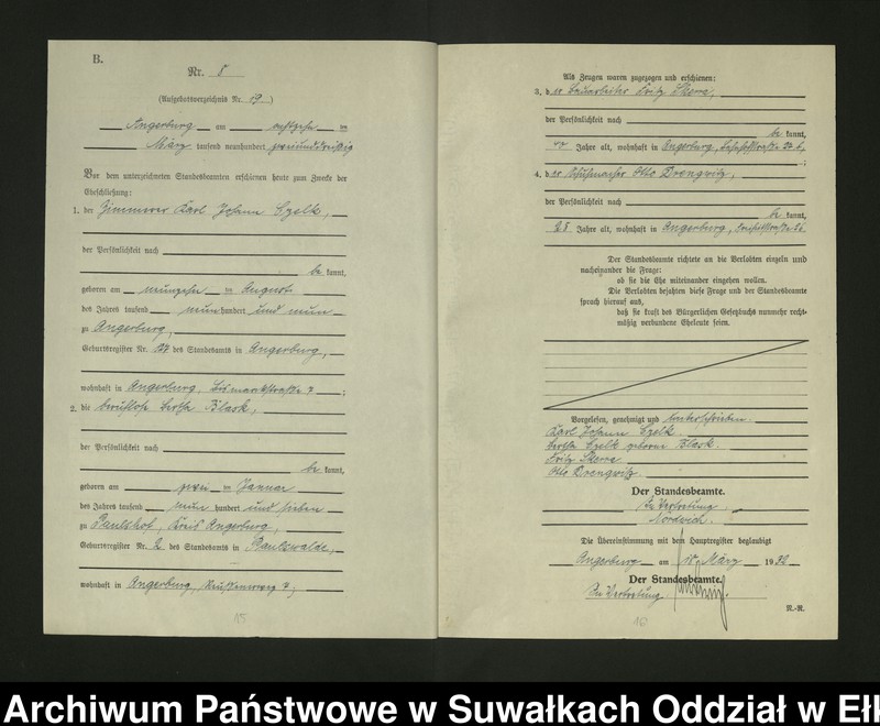image.from.unit.number "[Heirats - Register (Neben - Register) Standesamt Angerburg einschl. der Bezirke, Gr. Strengeln, Prinowen und Kehlen Kreis Angerburg]"
