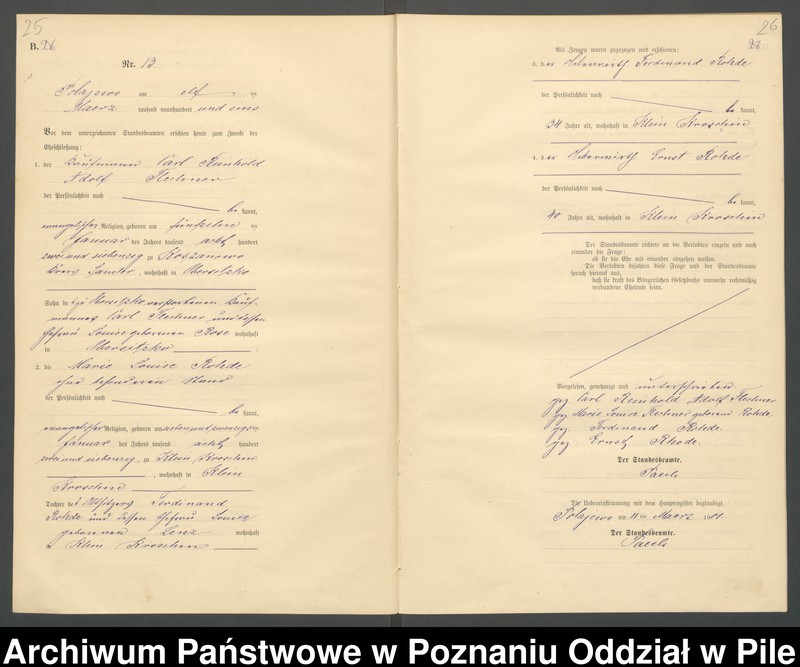 Obraz 16 z jednostki "Księga małżeństw"