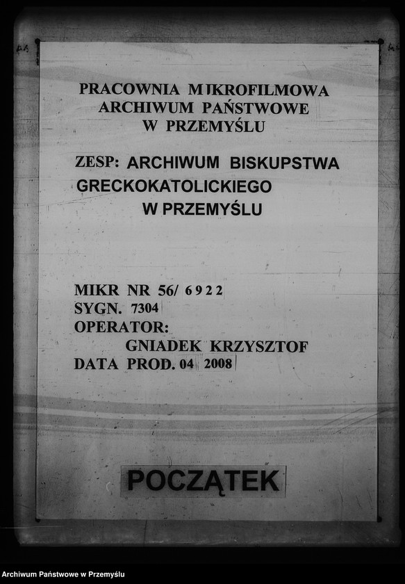 image.from.unit.number "[Kopie ksiąg metrykalnych parafii Bilcze (dekanat Medenice)]"