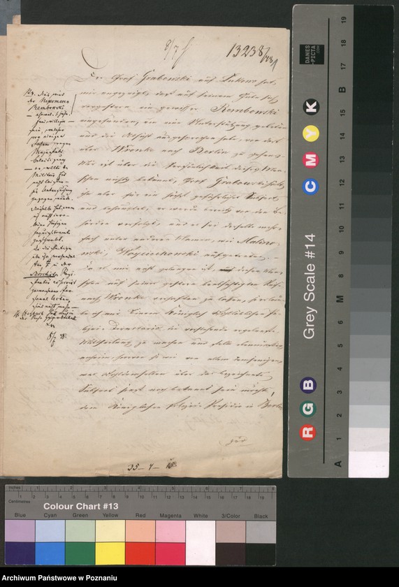 Obraz 4 z jednostki "A. betr. Rembowski alias Malinowski alias Woyciechowski und der Artillerie-Hauptmann vom Rembowski"