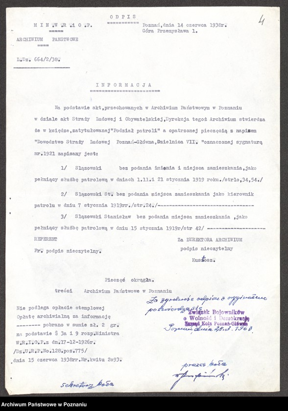 Obraz 20 z jednostki "Życiorysy powstańców wielkopolskich: Ś - tom l /Śląski Stanisław - Świtek Stefan/."