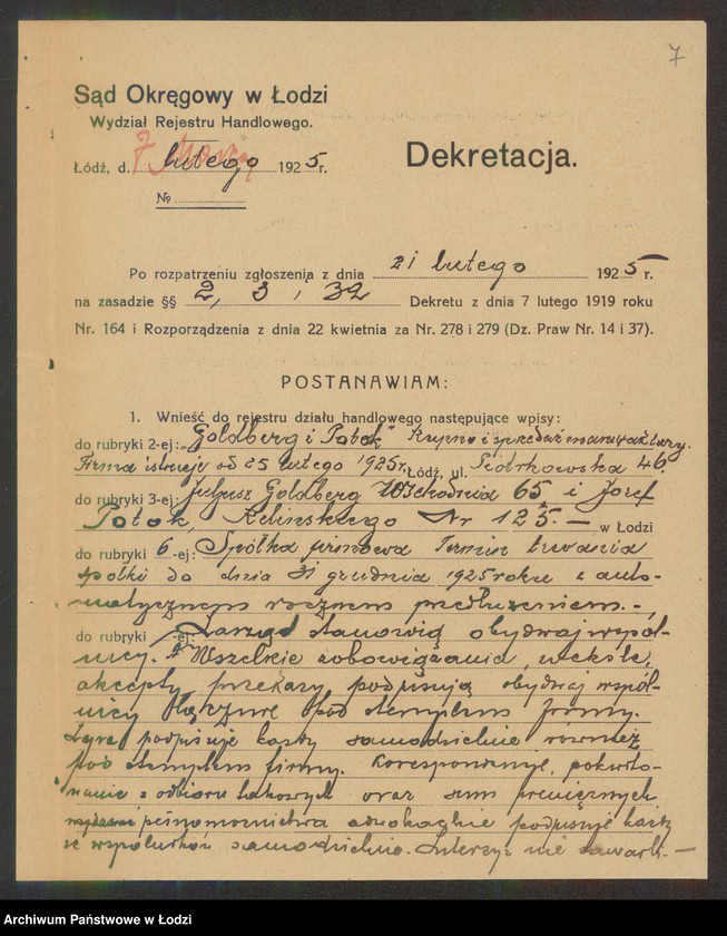 Obraz 9 z jednostki "Goldberg i Potok- kupno i sprzedaż manufaktury"