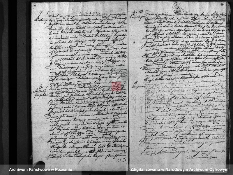 Obraz 5 z jednostki "Akta urodzenia, małżeństwa i zgonu"