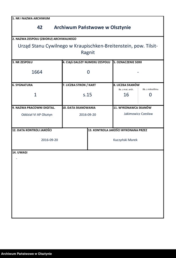 image.from.unit.number "Haupt-Heiraths-Register Nr 1 - 7"