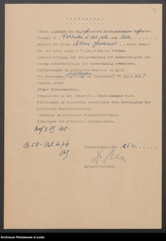 Obraz 9 z jednostki "Adam Burchardt- sklep kolonialno-spożywczy"