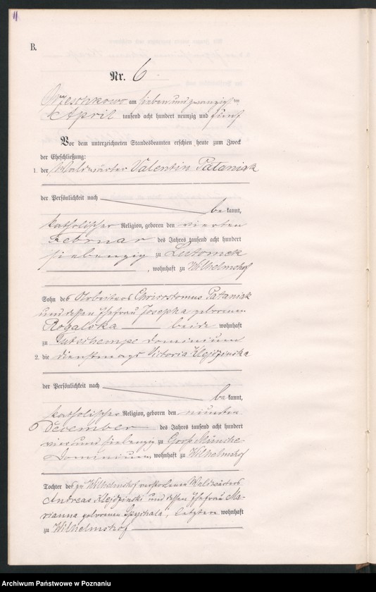 Obraz 14 z jednostki "Księga zgonów"