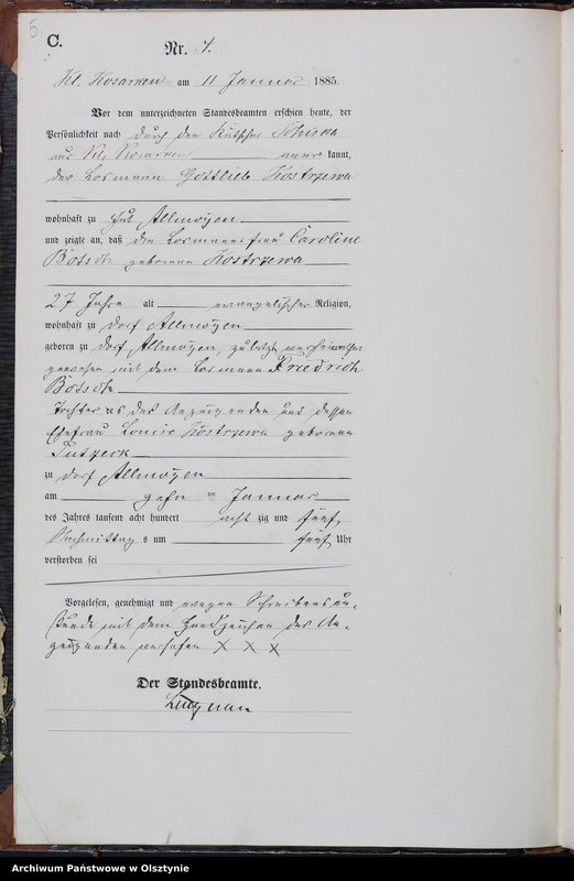 image.from.unit.number "Sterbe-Haupt-Register Nr 1 - 44"