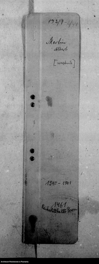 Obraz 4 z jednostki "Mertin, Albert - urzędnik"