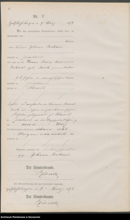 Obraz 7 z jednostki "Sterbe-Register (Neben-Register)"