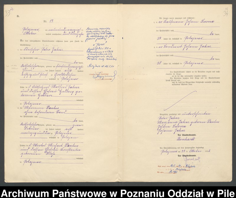 Obraz 20 z jednostki "Księga małżeństw"