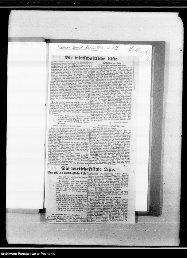 Obraz 12 z jednostki "Sprawa wolnego miasta Gdańska [wycinki prasowe z gazety "Danziger Neueste Nachrichten"]"