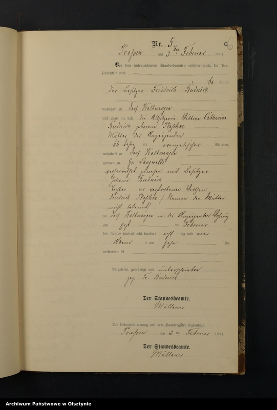 image.from.unit.number "Sterbe-Neben-Register Nr 1 - 57"