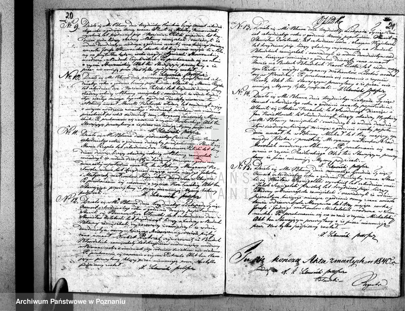 Obraz 12 z jednostki "Duplikat urodzonych, zaślubionych i zgonów"