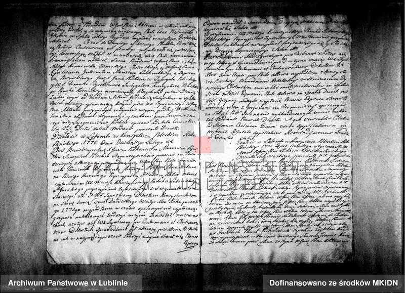 image.from.unit.number "Liber actorum Consistorii Surrogatialis Chełmensis Polisensis anno Dni 1768 die 12 martii v.s. comparatus. Lubomliae 1771 - 1778 Acta Consistoralia sede vacante Administrationalia Hełmensia a fundata jurisdictione administrationali die 1ma Aug[usti] v.s. 1784 Ai incepta [s.151] 1784 – 1785 Acta sub felicissimis auspiciis Illu[strissi]mi Excell[entissi]mi ac Rev[erendissi]mi D[omi]ni Theodosii Rostocki Episcopi Chelmensis et Metropoliae totius Russiae Coadiutoris Anno 1785 Die 1ma 8bris v.s. conscribi inchoata [s.164]"
