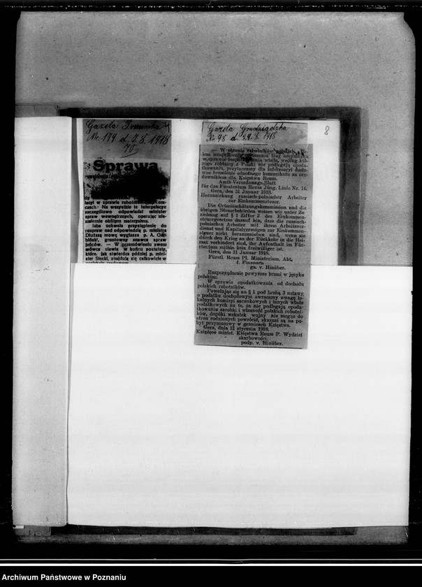 Obraz 14 z jednostki "Sprawy zatrudnienia robotników [wycinki prasowe]"