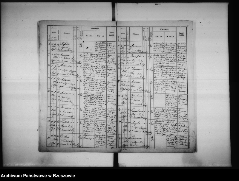 image.from.unit.number "Księga metrykalna - urodzenia, małżeństwa, zgony - parafia Czudec: Czudec, Przedmieście, Babica, Nowa Wieś, Wyżne, Piekarówka, Zaborów"