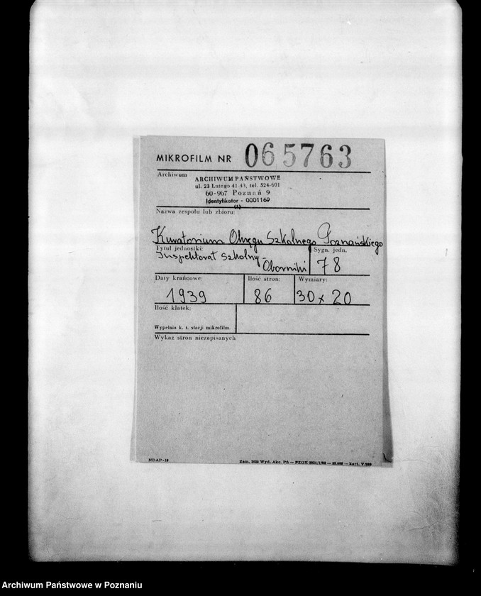 Obraz 2 z jednostki "Inspektorat Szkolny- Oborniki"