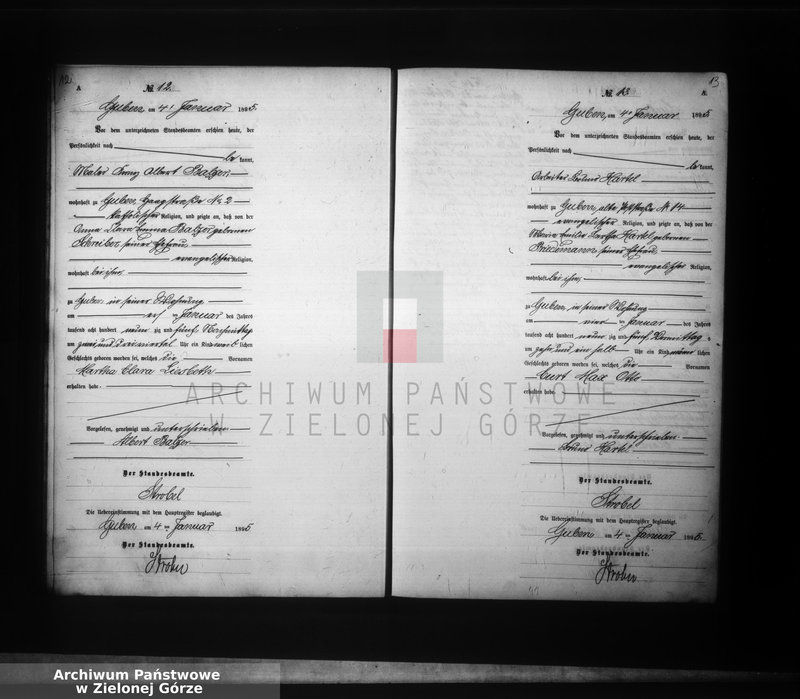 image.from.unit.number "Geburts-Neben-Register, Band I von No 1 bis No 524"