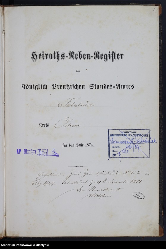 image.from.unit.number "Heiraths-Neben-Register Nr 1 - 2"