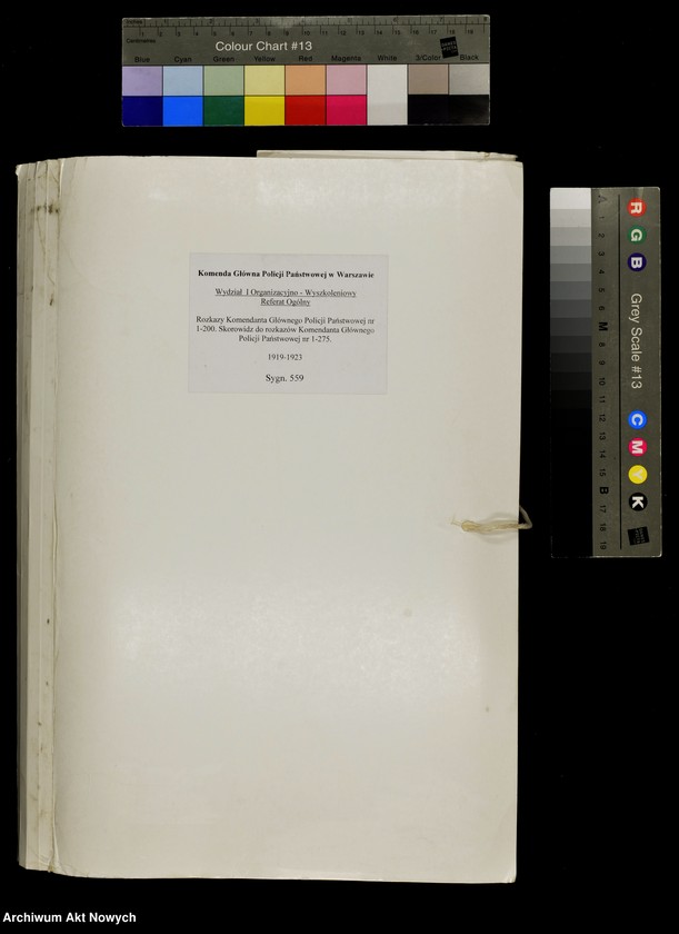 image.from.unit.number "Rozkazy Komendanta Głównego Policji Komunalnej i Milicji Ludowej nr 1-2. Rozkazy Komendanta Głównego Policji Państwowej nr 3-200. Skorowidz do rozkazów Komendanta Głównego Policji Państwowej nr 1-275."