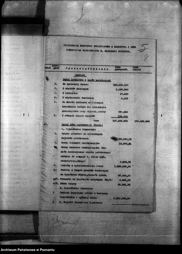 Obraz 12 z jednostki "zestawienie budżetu 1920/21"