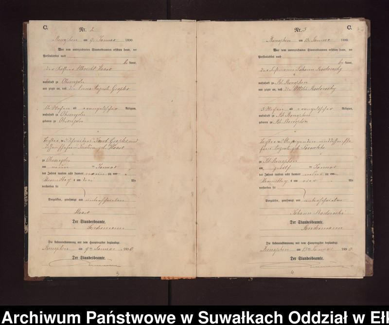 image.from.unit.number "Sterbe-Neben-Register des Preussischen Standes-Amtes Gr. Konopken Kreis Loetzen"