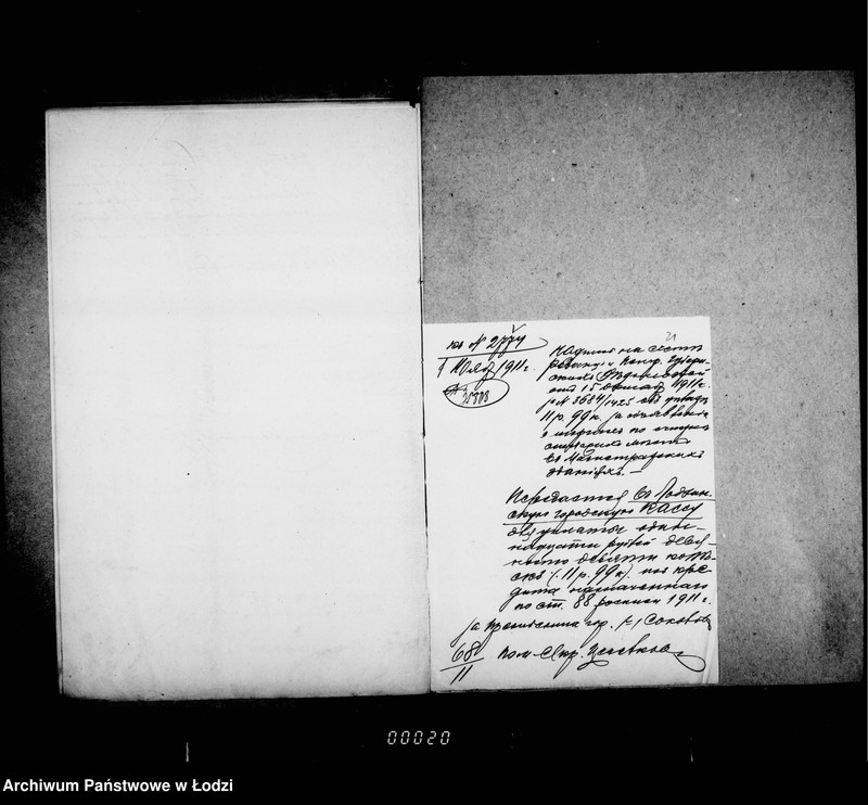 Obraz 19 z jednostki "Ob očistke i assenizacji otchožich mest v magistrackich zdanijach na vremja s 1 janvarja 1912 g. po 1 janvarja 1915 g."