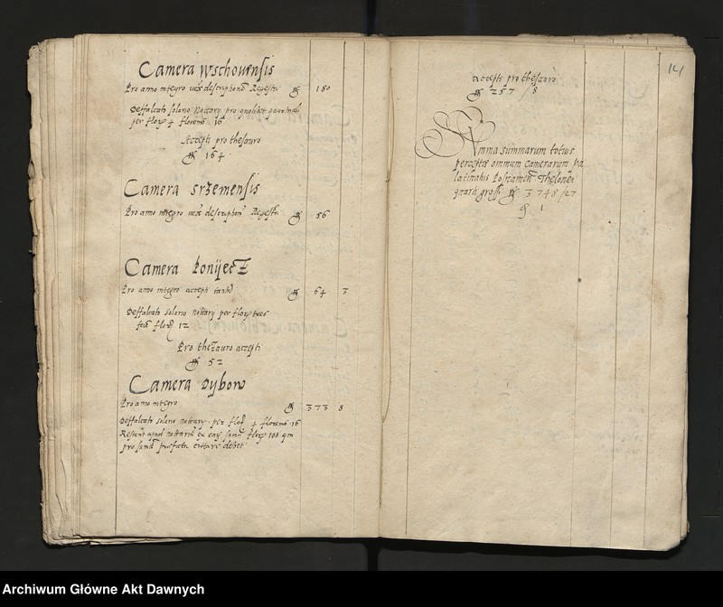 image.from.unit.number "Regestrum contributionum de diversis palatinatibus Maioris Poloniae."