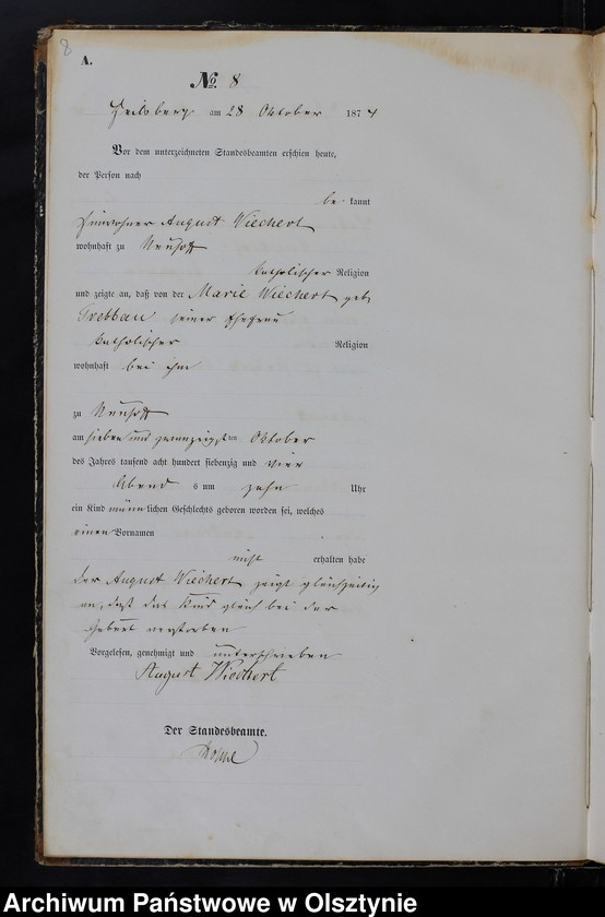 image.from.unit.number "Geburts-Haupt-Register Nr 1 - 45"