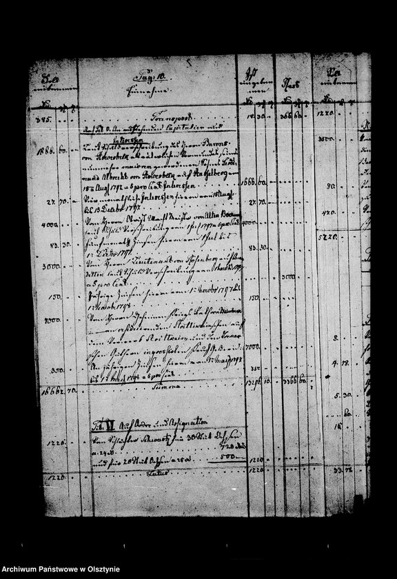 image.from.unit.number "Zweites Exemplar der Elften Jahres- Rechnung über Einnahme u. Ausgabe der Güter Landkeim"