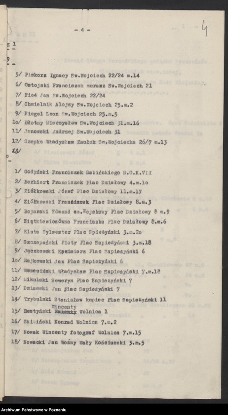 image.from.unit.number "Listy członków Związku Powstańców Wielkopolskich głosujących do Rady Miejskiej."