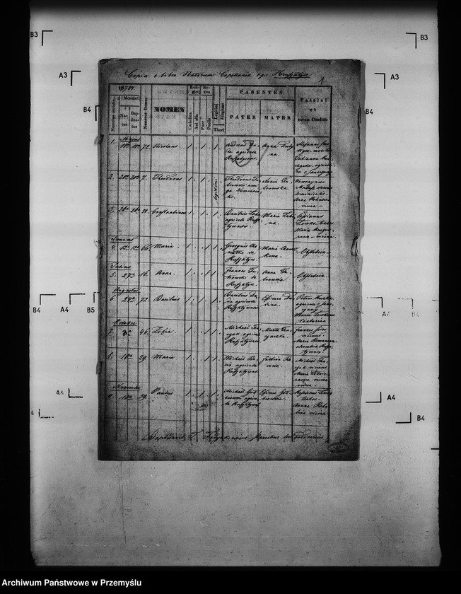 image.from.unit.number "[Kopie ksiąg metrykalnych parafii Hruszatyce z filią Sanoczany (dekanat Hruszatyce)]"