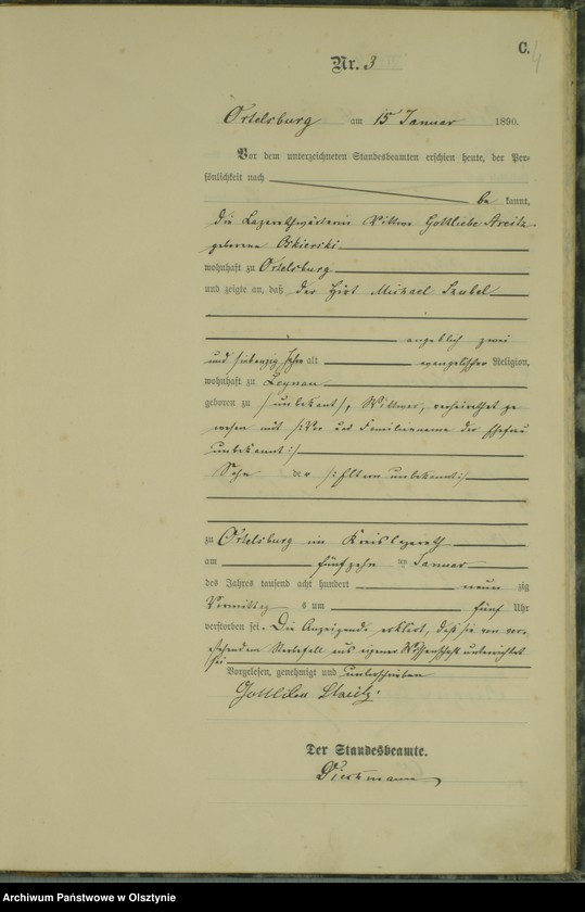 image.from.unit.number "Sterbe-Haupt-Register Nr 1 - 90"