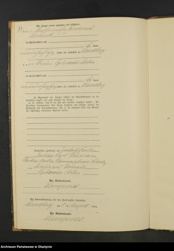 image.from.unit.number "Heiraths-Neben-Register Nr 1 - 16"