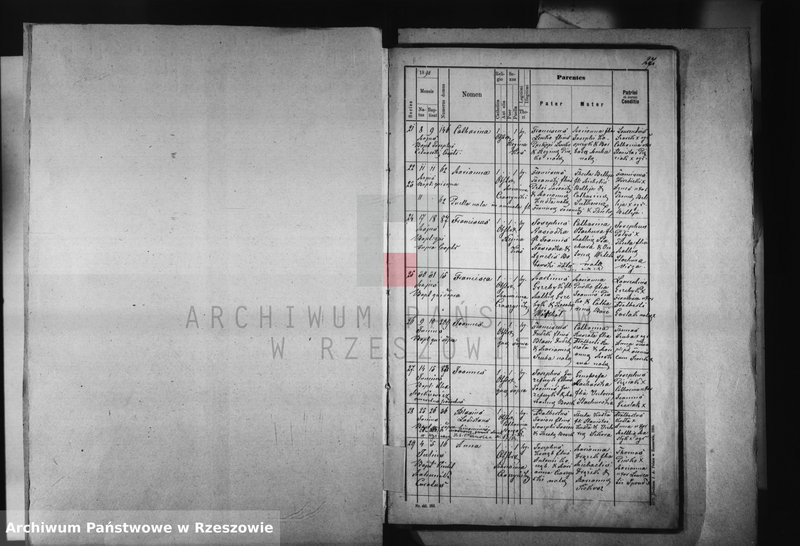 image.from.unit.number "Księga zapowiedzi , małżeństw , urodzeń i zgonów - Połomia, Baryczka, Glinik Charzewski, Glinik Zaborowski, Piekarówka i Wyżne za 1890 rok"