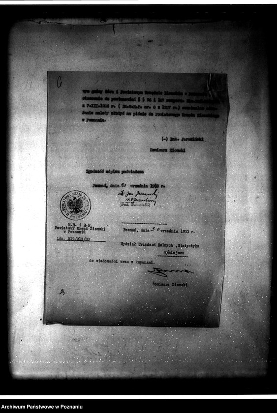 Obraz 10 z jednostki "/Parcelacja prywatna majątku Góra-Parzęczew powiat jarociński"