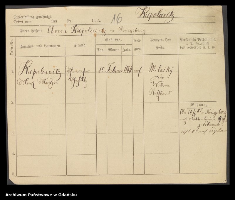 image.from.unit.number "Karty meldunkowe: Karbaum - Karls"