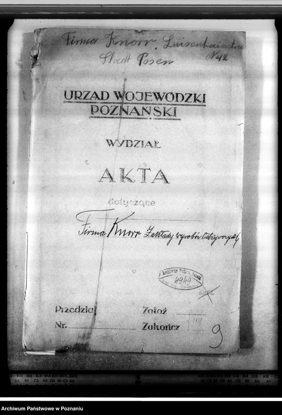 image.from.unit.number "Firma "Knorr" zakłady wyrobów odżywczych /zatwierdzenie części zakładu/"