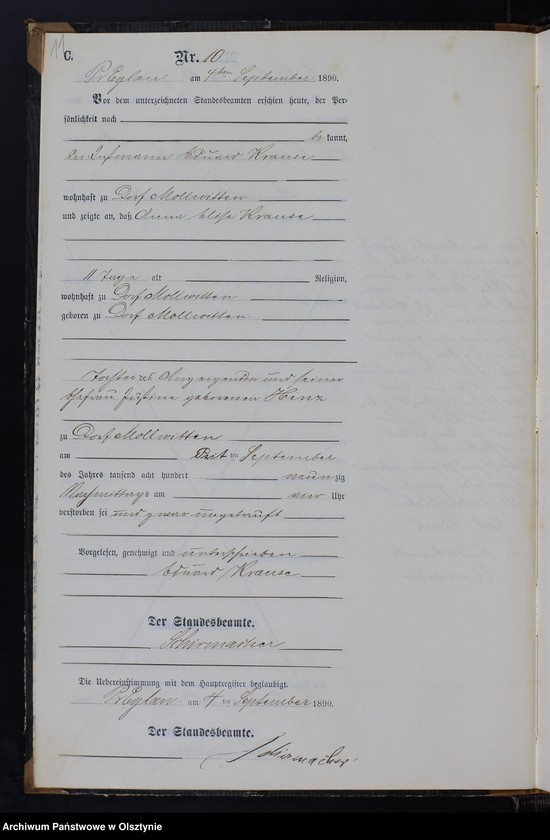 image.from.unit.number "Sterbe-Neben-Register Nr 1 - 18"