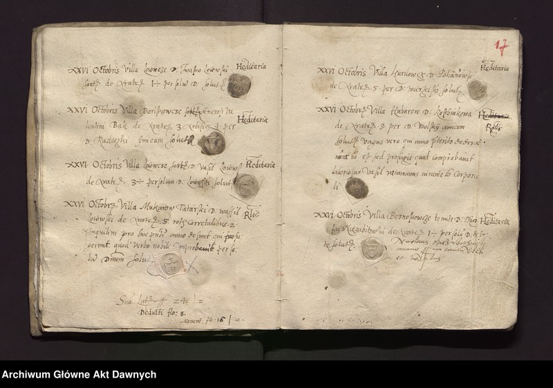 image.from.unit.number "Regestrum exactionis contributionum de aratris -- in toto palatinatu Podoliae in conventu Piotrcoviensi sancitarum --"