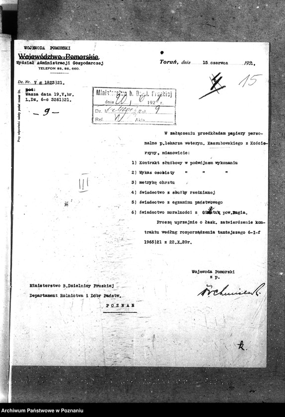 Obraz 20 z jednostki "Pow. lekarz Weterynaryjny Kościerzyna"