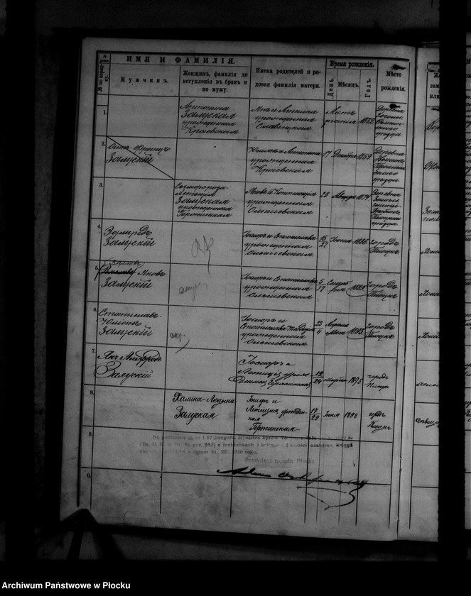 image.from.unit.number "[Księga zamknięta ludności stałej miasta Płocka - ul. Grodzka nr 9]"