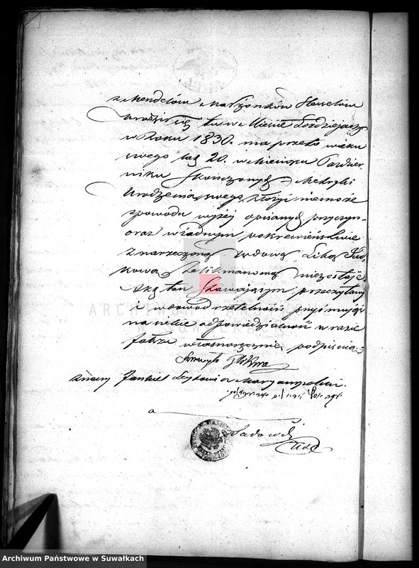 image.from.unit.number "Dowody Zawartych Małżeństw Starozakonnych w Okręgu Łoździeje w roku 1851"