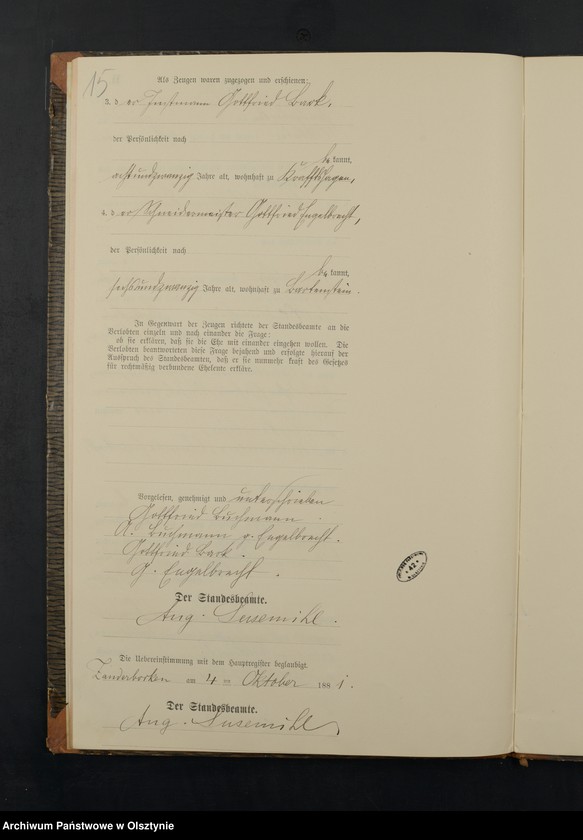 image.from.unit.number "Heiraths-Neben-Register Nr 1 - 14"