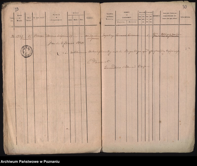 Obraz 18 z jednostki "Księga urodzeń, małżeństw i zgonów"